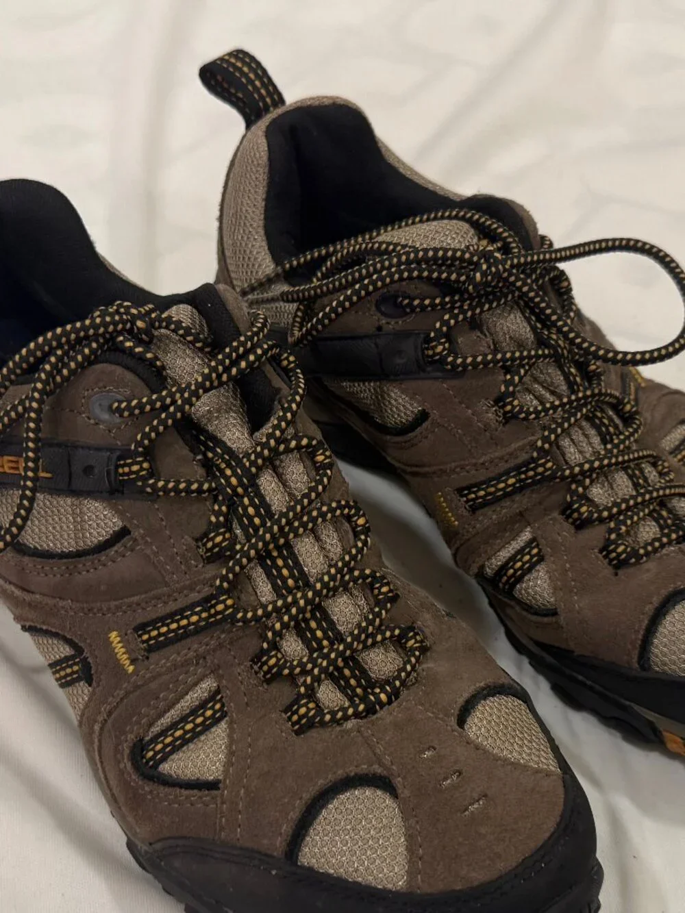 Merrell Yokota Trail Waterproof J085302 Walnut Hiking Mens Shoe Size 9